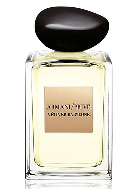 armani prive perfume vetiver babylone